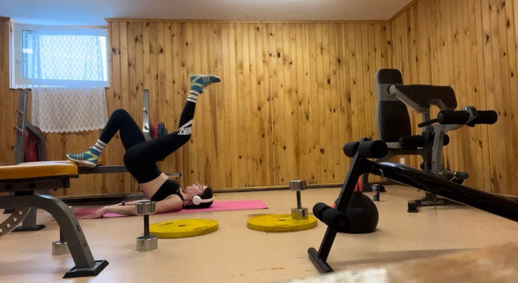 “Noh, kiisuke, jälle lähed võimlema?”